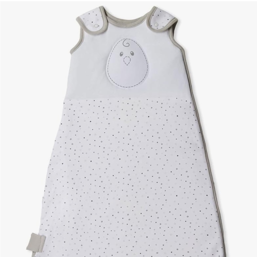 Nested Bean Zen Swaddle Gently Weighted Swaddle Solid Grey Unisex Size 0-6Months